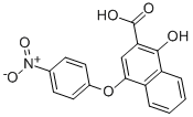 1-羟基-4-(4-硝基苯氧基)-2-萘甲酸
